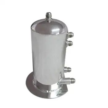 2,5-литровый Водоворот из полированного алюминиевого сплава AN8 In AN10 Out Dome, Расширительный бак для топлива
