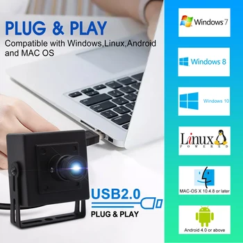 Веб-камера ELP 4K с высоким разрешением 3840x2160 30 кадров в секунду, сенсор IMX317, ПК, компьютерная USB-камера для Android, Linux, Windows Веб-камера ELP 4K с высоким разрешением 3840x2160 30 кадров в секунду, сенсор IMX317, ПК, компьютерная USB-камера для Android, Linux, Windows 4