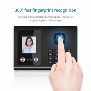 Интеллектуальная машина посещаемости FA01 Лицо + отпечаток пальца + пароль Оборудование для регистрации сотрудников, устройство распознавания лиц, используемое в офисе