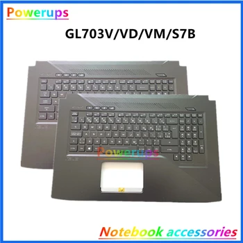 Новый Ноутбук/Notebook US/RU/CA/NE/AR С RGB Подсветкой Клавиатуры В виде Ракушки/Обложки/Чехла Для Asus ROG Strix 3 GL703 GL703V GL703VD GL703VM S7B