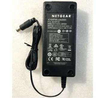 Подлинный NETGEAR 48V 1.25A 60W AC DC Адаптер Зарядное Устройство NU60-F480125L1NN Для NETGEAR Gs110tp 305p 108pe Переключатель POE Зарядное Устройство