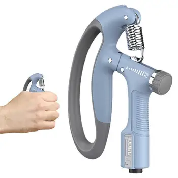 Регулируемый R-образный ручной захват 10-100 кг Электронный тренажер для предплечий Ручной тренажер для наращивания мышечной массы и восстановления после травм